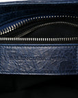 Agneau Giant Brogues Hardware City Bleu Roi