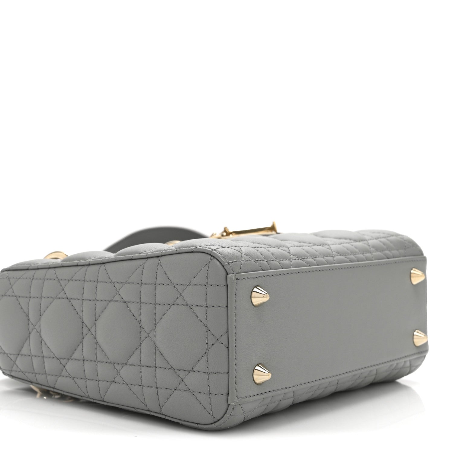 Lambskin Cannage Small My ABCD1OR Lady D1OR Grey