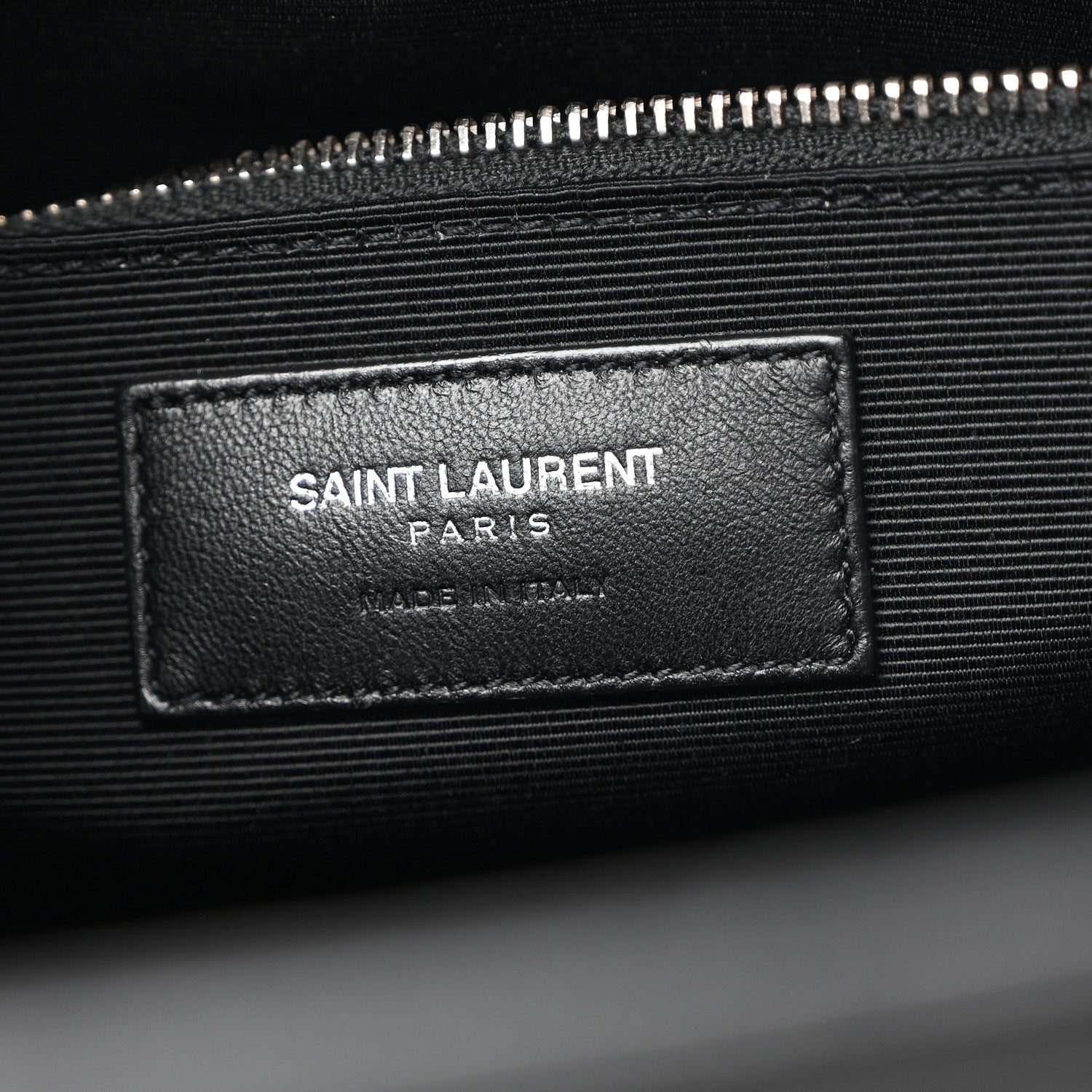 Grained Calfskin Large Sac De Jour Carryall Black