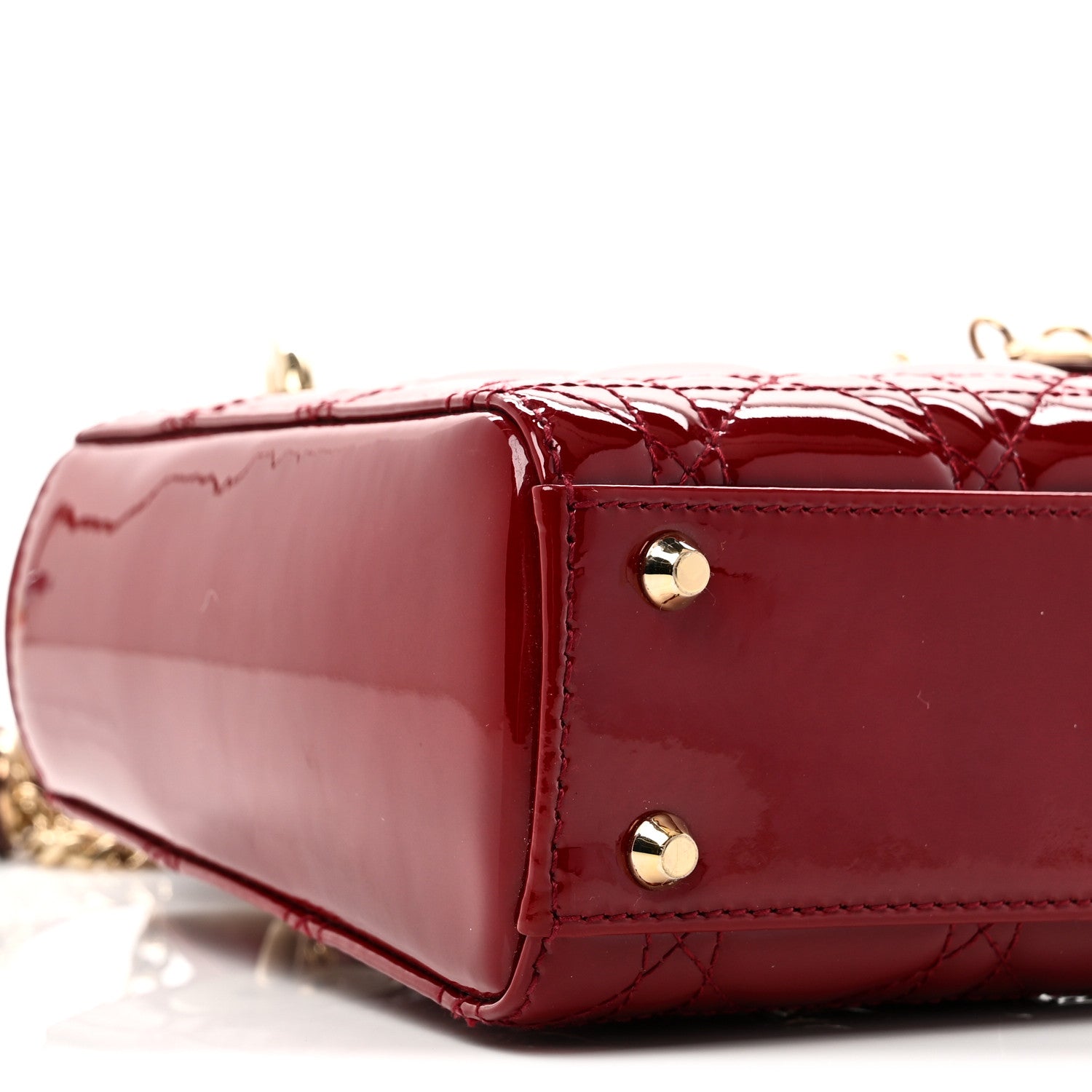 Patent Cannage Mini Lady D1OR Red