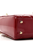 Patent Cannage Mini Lady D1OR Red