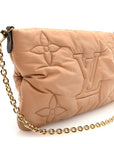 Econyl Monogram Pillow Maxi Multi Pochette Accessories Mini Pochette Beige
