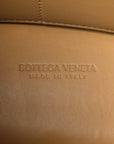 Nappa Intrecciato Medium Andiamo Shoulder Bag Dark Praline