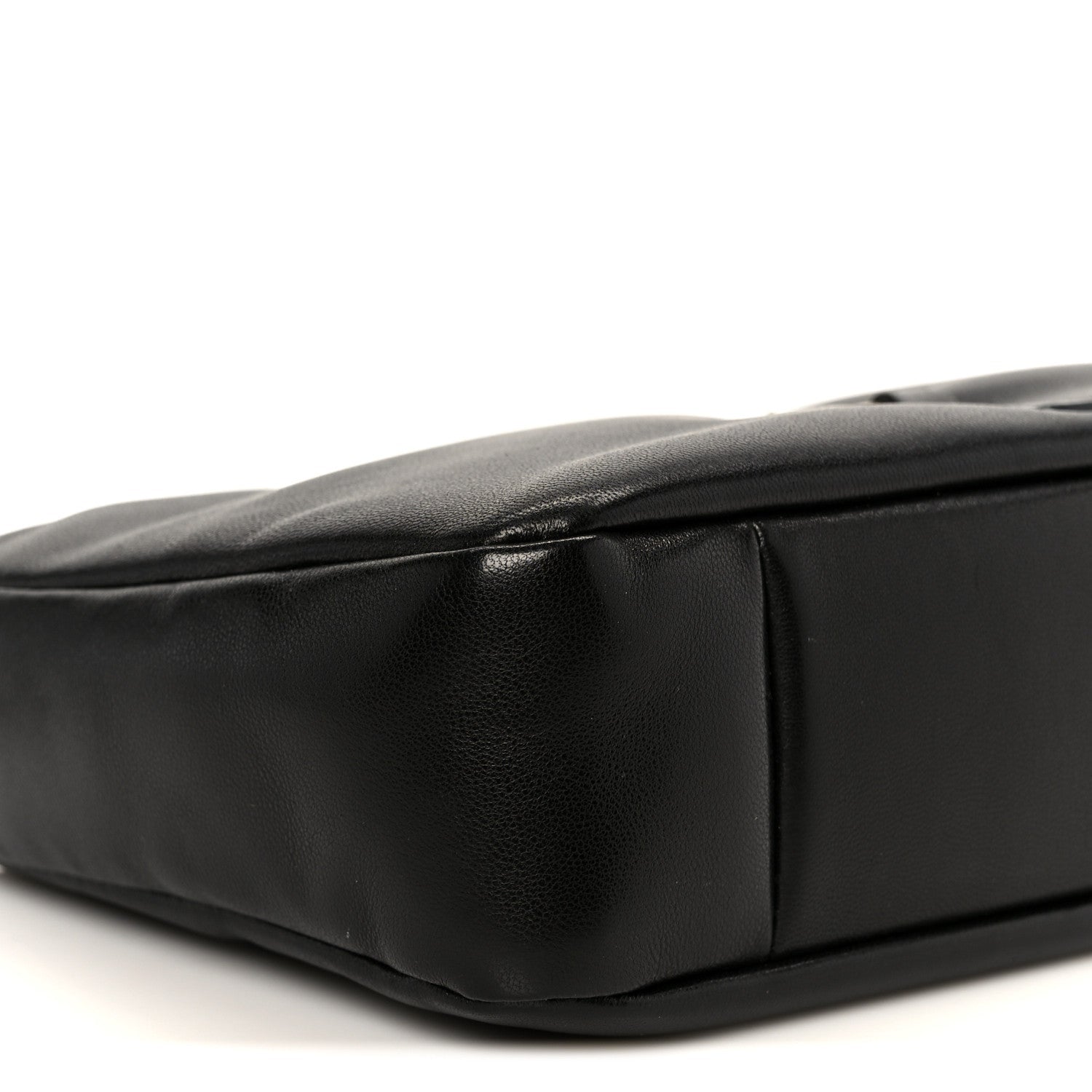 Padded Lambskin Le 5 A 7 Hobo Black