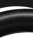 Satin Crystal Cannage Mini Lady D1OR Black