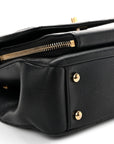 Caviar Quilted Medium Business Affinity Flap Black