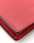 Calfskin Super Mini Dionysus Shoulder Bag Hibiscus Red