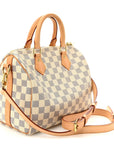 Damier Azur Speedy Bandouliere 25