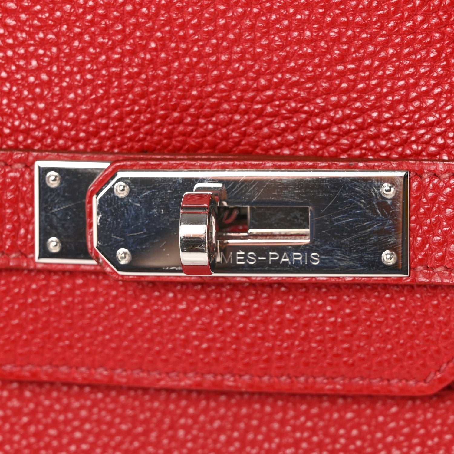 Togo Birkin 35 Rouge Garance