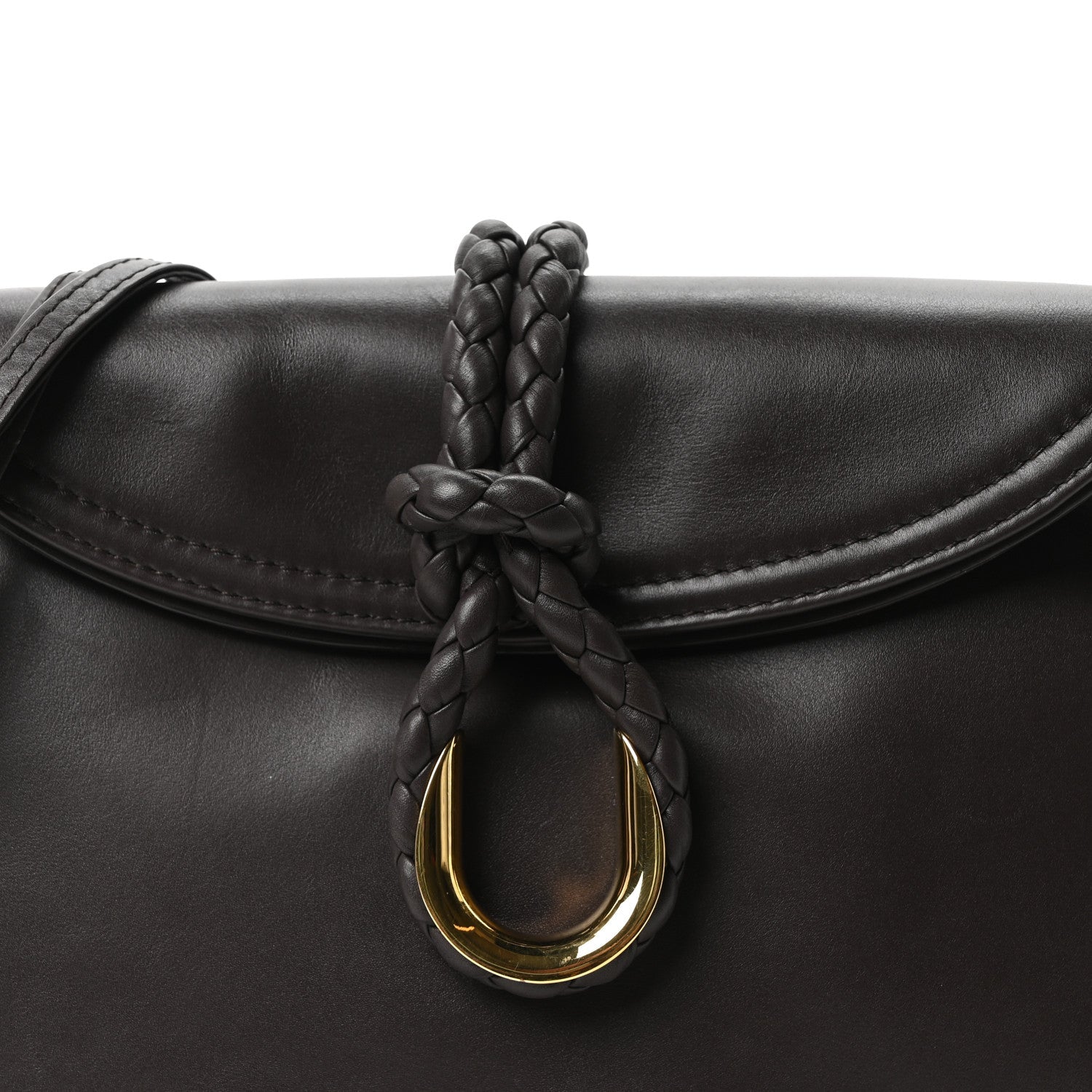 Smooth Calfskin Small Liberta Shoulder Bag Fondant