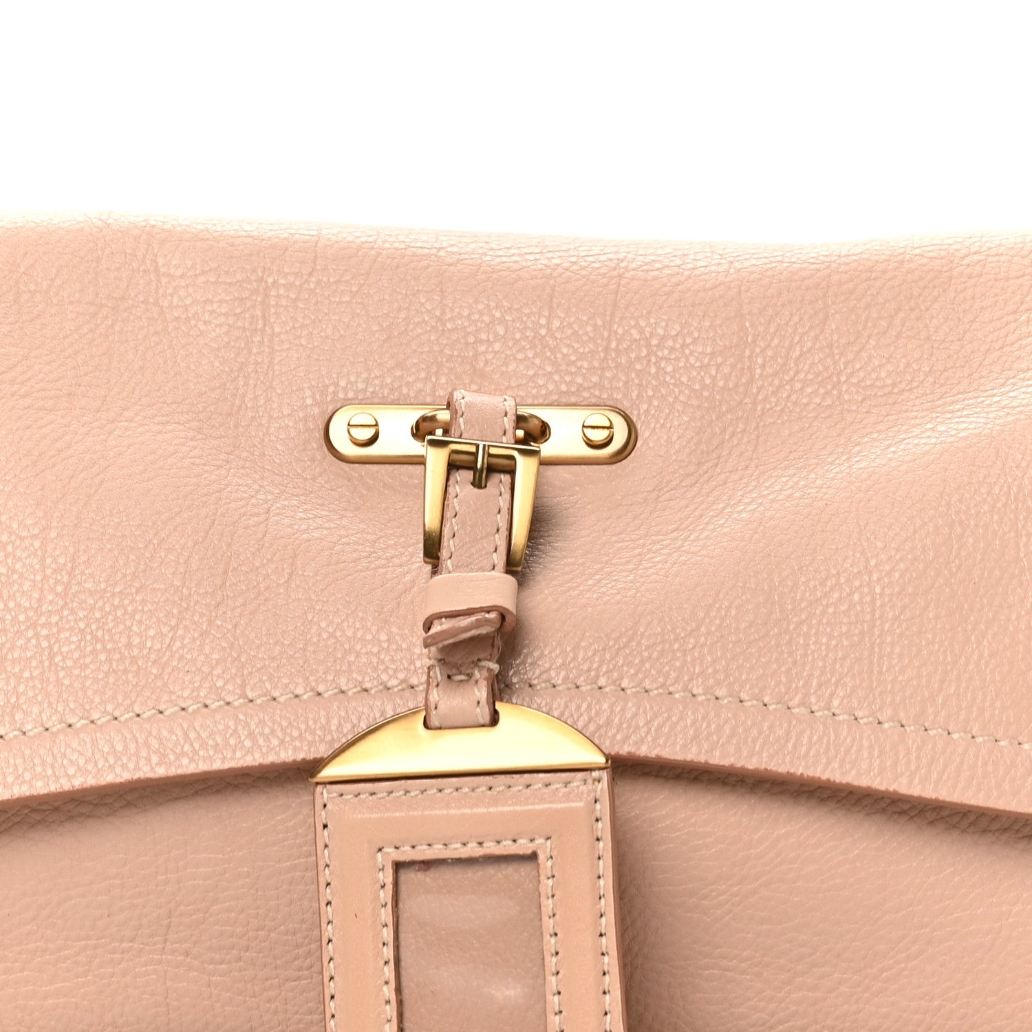 Vitello Daino Shoulder Bag Sabbia