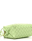 Nappa Intrecciato Mini Loop Camera Bag Fennel