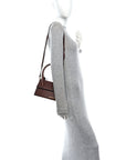 Smooth Calfskin Le Chiquito Moyen Dark Brown
