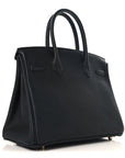 Togo Birkin 30 Black