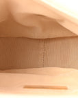 Goatskin Quilted Medium CHNL 19 Flap Light Beige