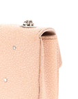 Galuchat Stingray Crystal Embellished 2.55 Reissue Mini Flap Light Pink