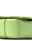 Lambskin Maxi Intrecciato Cassette Crossbody Bag Pistachio