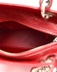 Snakeskin Medium Lady D1OR Pink
