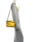 Calfskin Small Puzzle Bag Yellow