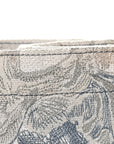 Gradient Canvas Embroidered Large D1ORiviera Toile De Jouy Book Tote Blue