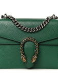 Calfskin Mini Dionysus Shoulder Bag Emerald