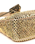 Satin Crystal Mini Re-Edition 2000 Bag Platino