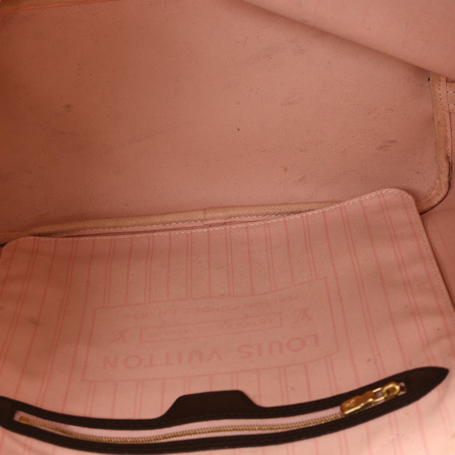 Damier Ebene Neo Neverfull MM Rose Ballerine
