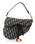 Oblique Saddle Bag Blue