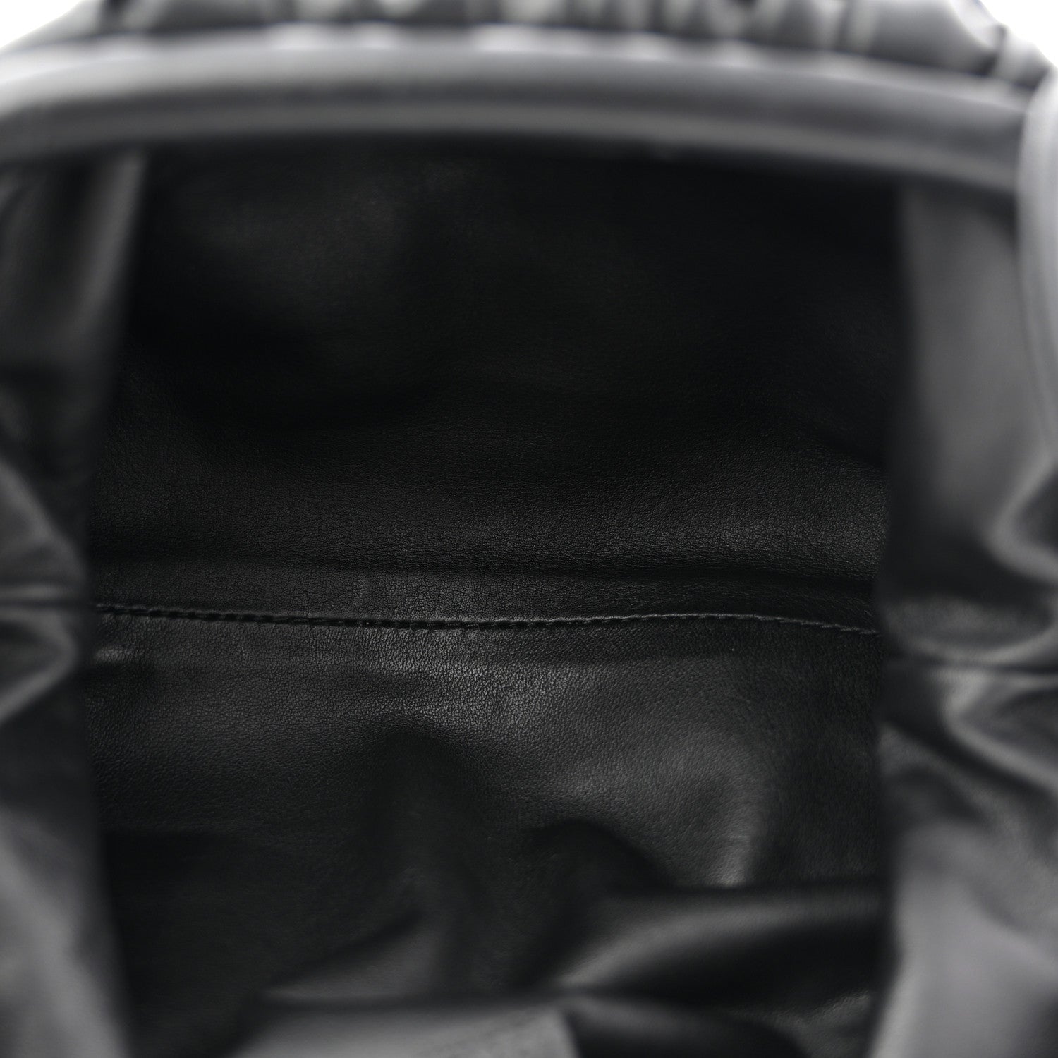 Butter Calfskin The Mini Pouch Black