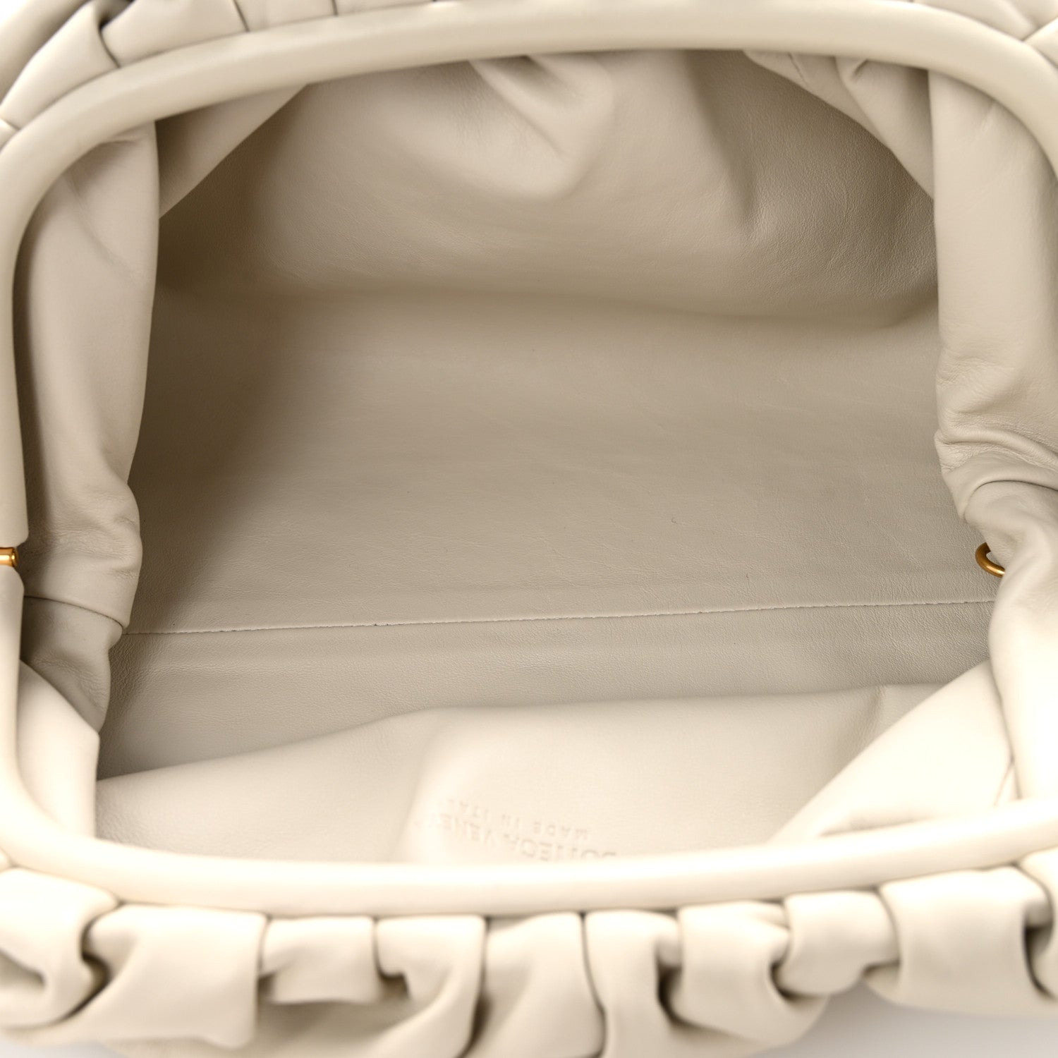 Smooth Butter Calf The Pouch Oversized Clutch Mist