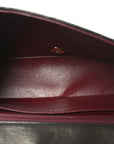 Lambskin Quilted Small Single Flap Black