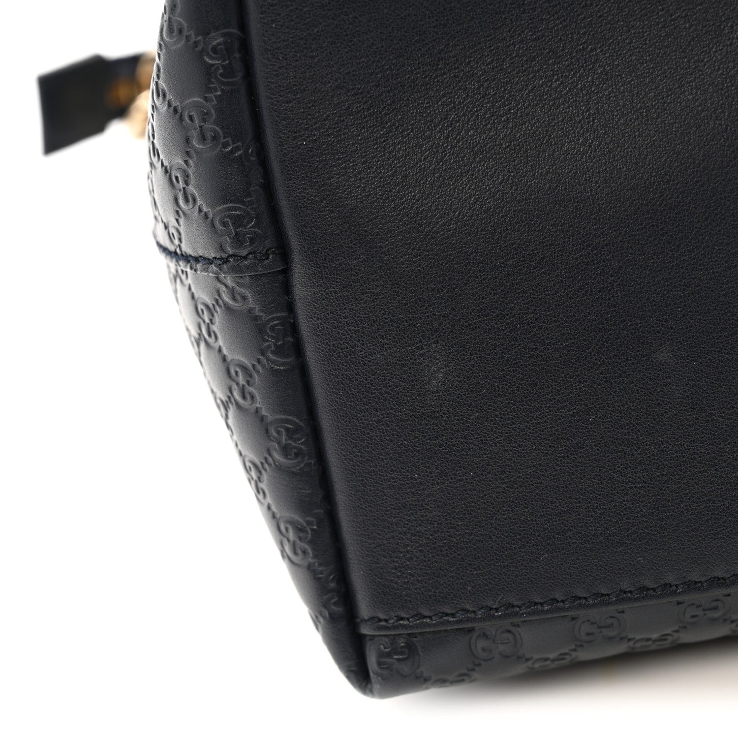 Soft MicroGCCIssima Dome Satchel Navy