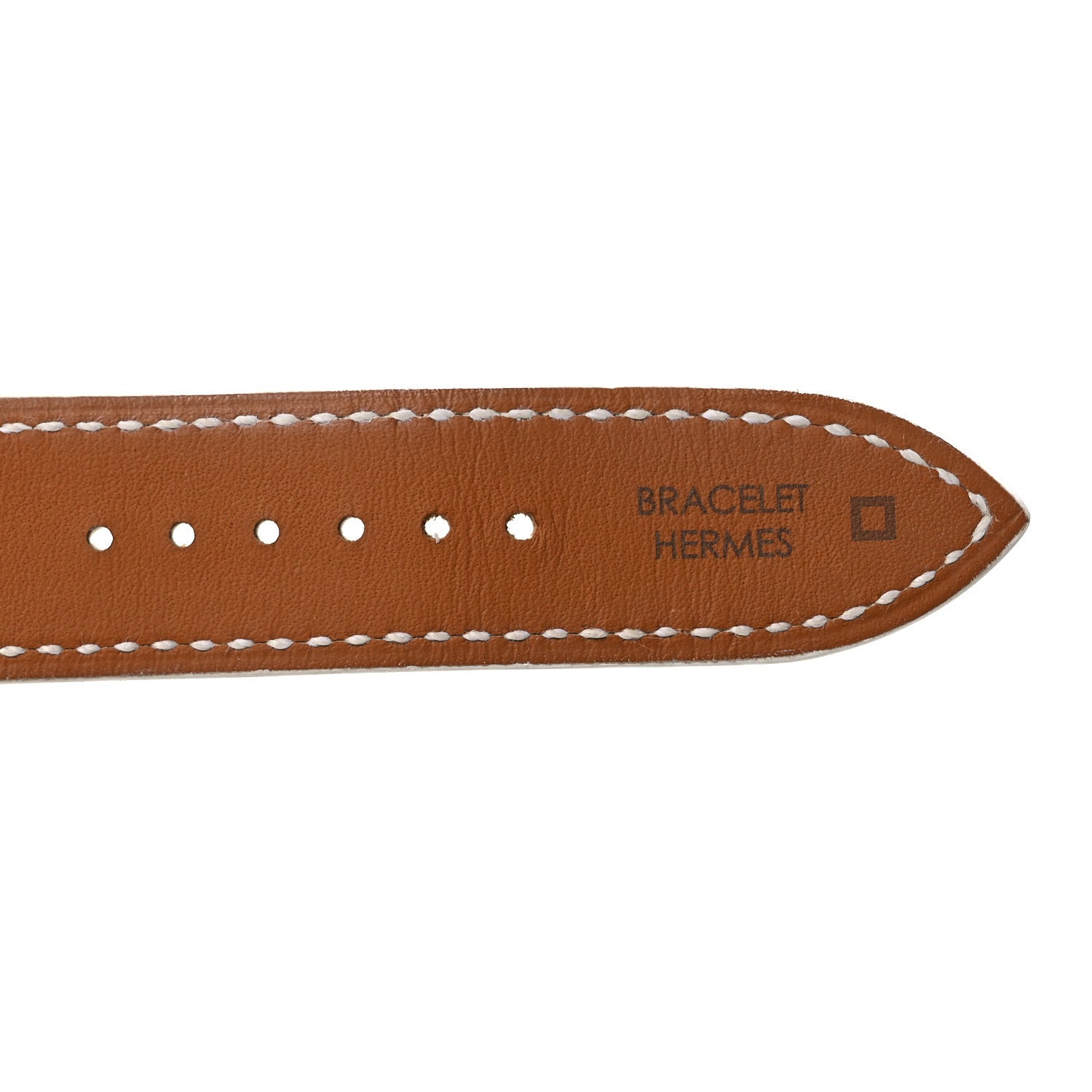 Matte Alligator Single Tour Watch Strap White
