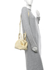 Nappa Intrecciato Mini Bauletto Camomile