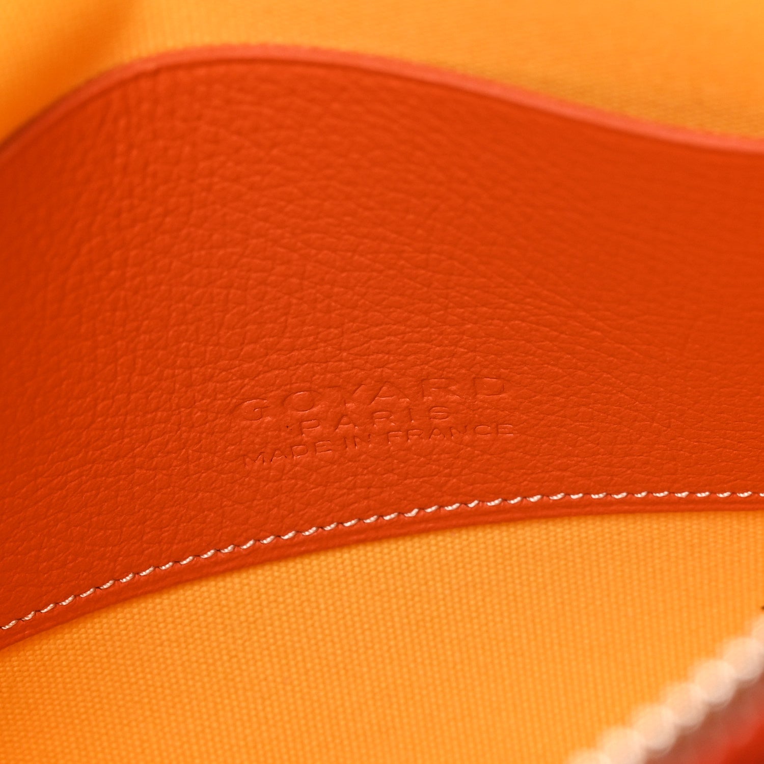Goyardine Senat Pochette PM Orange