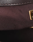 Lambskin Quilted Medium CHNL 19 Flap Dark Brown