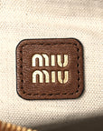 Nappa Aviator Mini Pouch Rovere