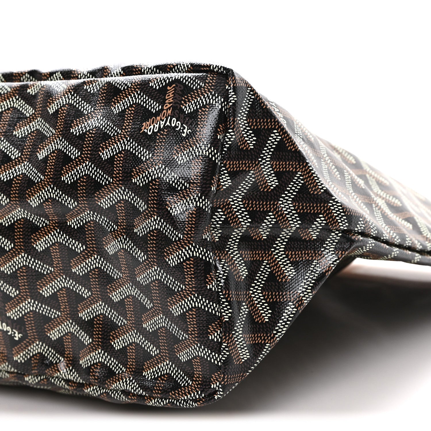 Goyardine Saint Louis PM Black Gold