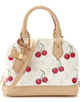 LV X TM Monogram Cerises Alma BB White