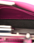 Nappa Micro Peekaboo Iconic Satchel Magenta