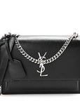 Calfskin Medium Monogram Sunset Black