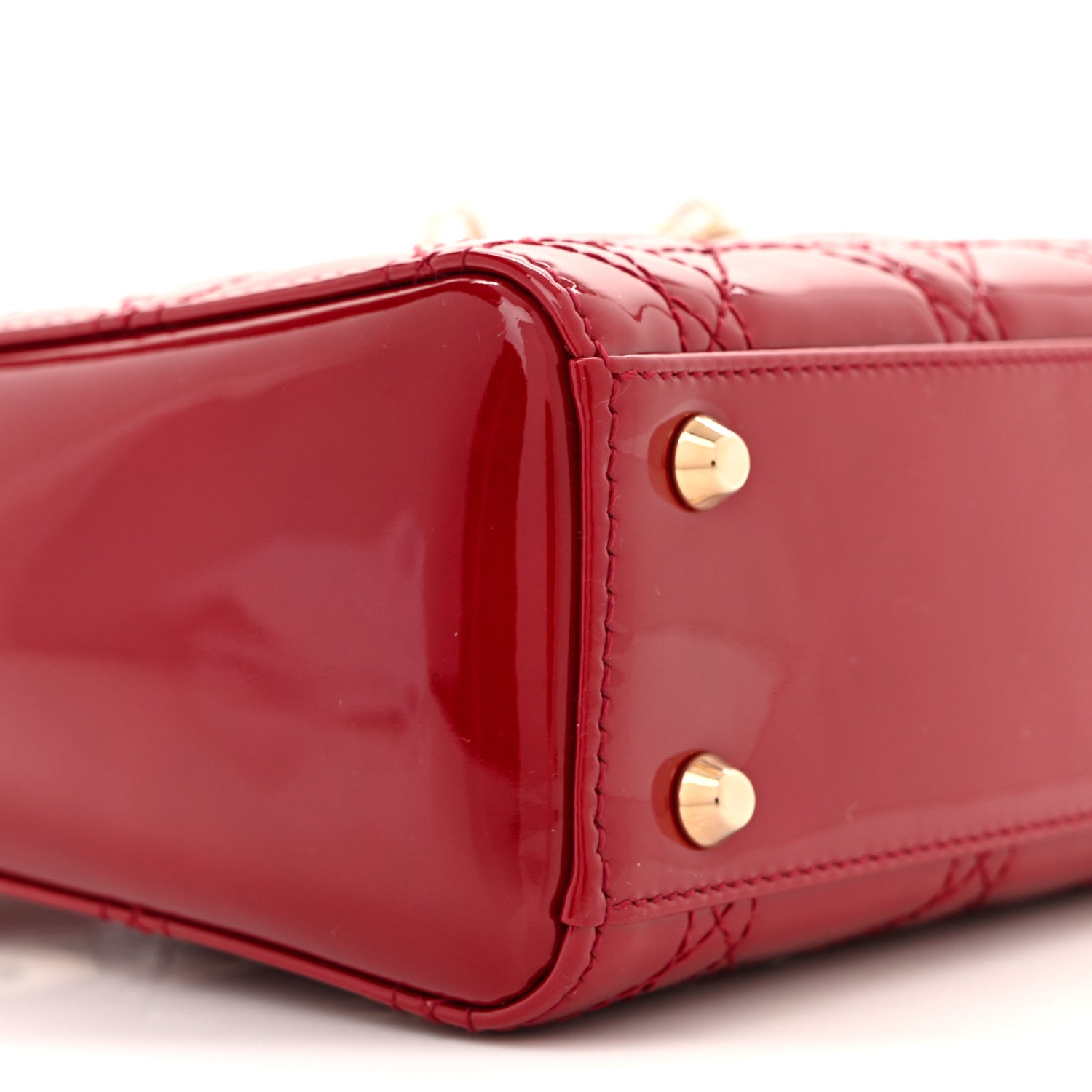 Patent Cannage Mini Lady D1OR Red