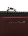 Caviar Quilted CC Turnlock Wallet On Chain WOC Black