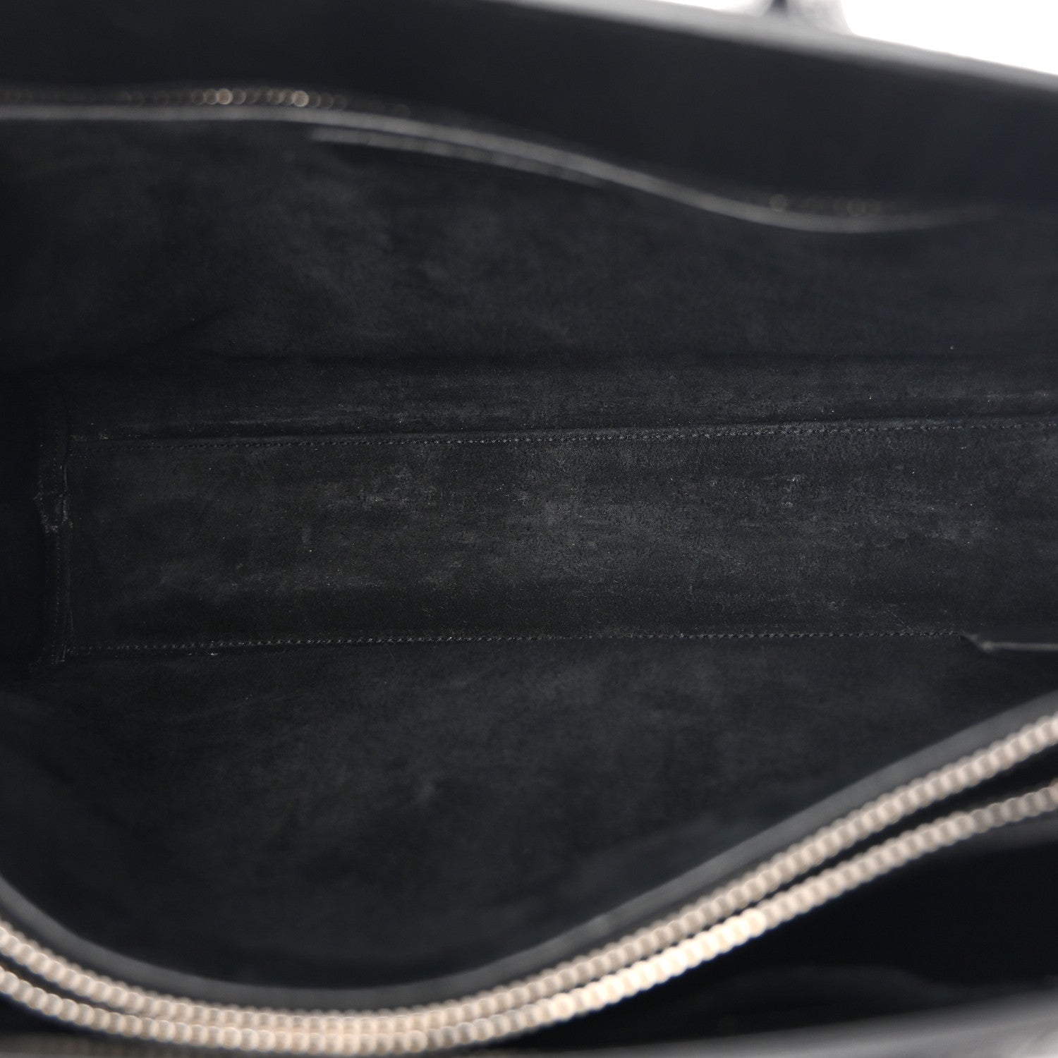 Calfskin Crocodile Embossed Small Sac de Jour Black
