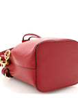 Vitello Cruise F is FNDI Mini Mon Tresor Bucket Bag Fragola