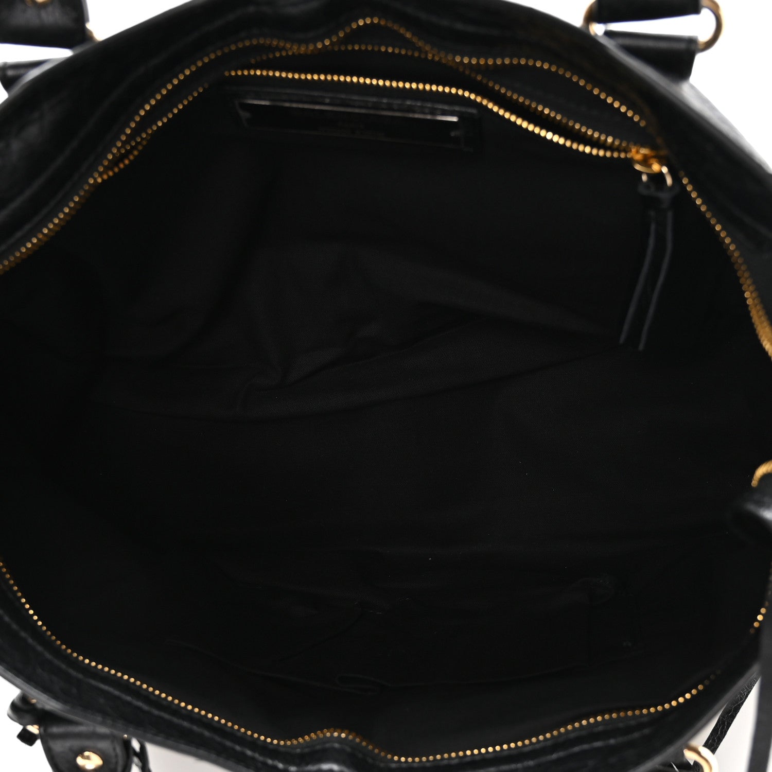 Agneau Classic Gold Hardware City Black