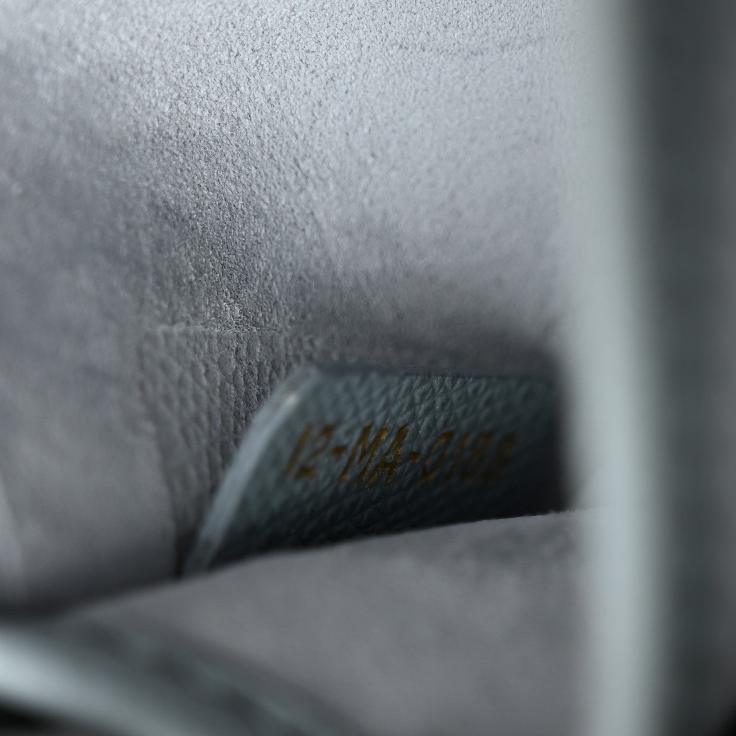 Grained Calfskin Mini J'AD1OR Chain Flap Bag Sky Blue