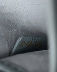 Grained Calfskin Mini J'AD1OR Chain Flap Bag Sky Blue