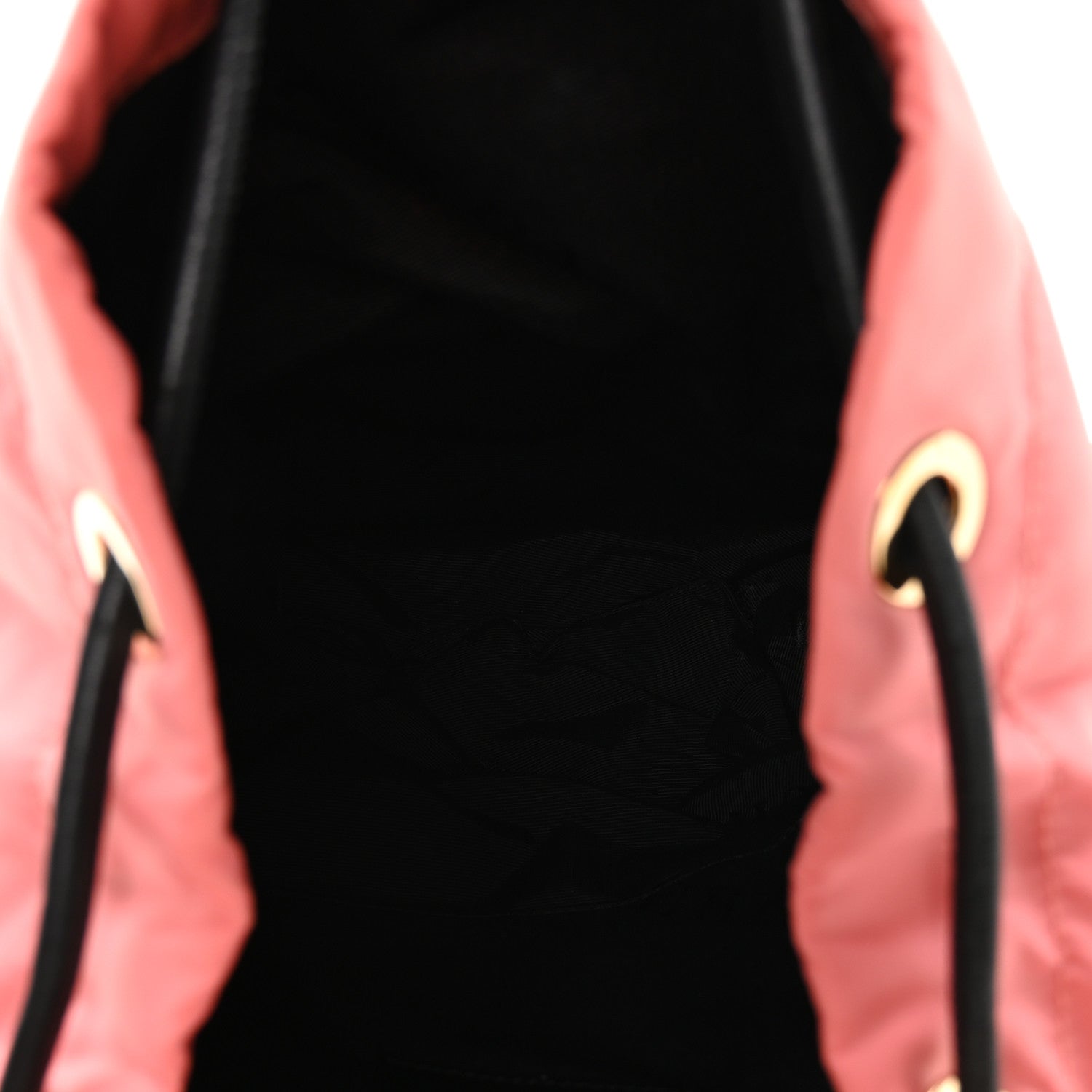 Nylon Medium Rucksack Backpack Bright Coral Pink