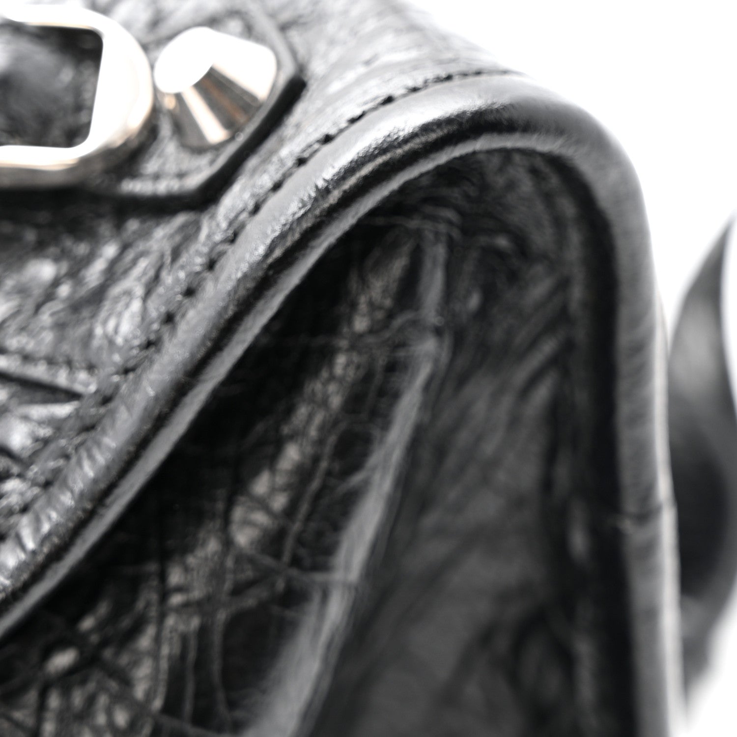 Agneau Arena Silver Hardware Small Le City Black